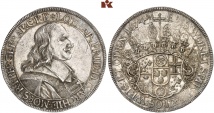 Lothar Friedrich von Metternich-Burscheid, 1673-1675. Reichstaler 1674, Mainz. 28.88 g. Dav. 5560; Slg. Walther 346 (dieses Exemplar); Slg. Pick I (Auktion Dr. Busso Peus Nachf. 405) -.