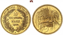 10 Neu-Guinea Mark 1895 A. J. 708.