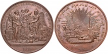 Abdul Mejid, 1839-1861. Bronzemedaille 1854, Slg. Fonrobert -.