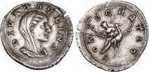 Maximinus I. Thrax, 235-238 für Diva Paulina. AR-Denar, 236, Rom; 3.24 g. BMC 127; Coh. 2; RIC 2.