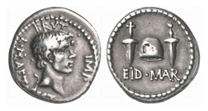 Römische Republik. Brutus. Denar, 42 v. Chr.
