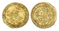 Frankreich. Charles VII, 1422-1461. Franc à cheval o. J. (12. Sept. 1422), Montpellier.
