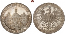 Vereinstaler 1863. AKS 45; Dav. 654; Kahnt 172; Thun 147.