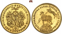 2 Dukaten 1700. Fb. 1882; Kellner 51.