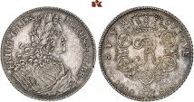 Friedrich (III.) I., 1701-1713. Reichstaler 1707 CS, Berlin. 29.33 g. Dav. 2566; v. Schr. 61; Olding 10.