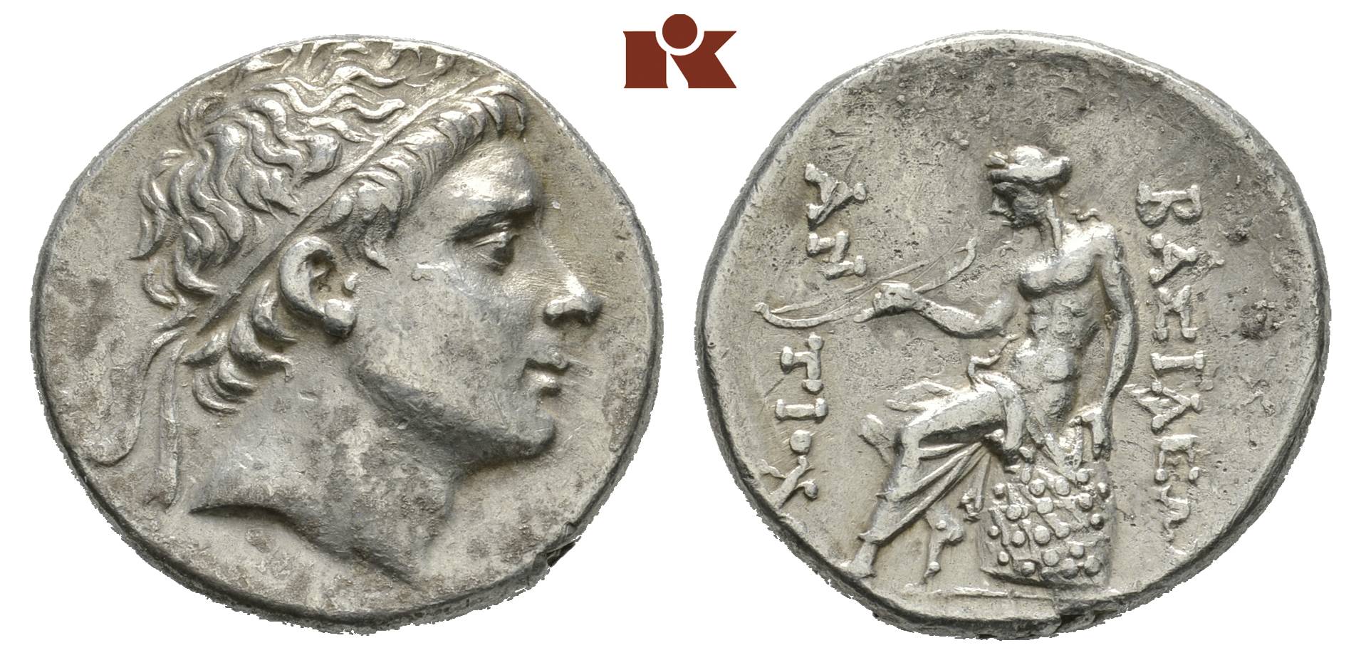 Antiochos II., 261-246 v. Chr. AR-Tetradrachme, Ephesos (?); 16.97 g ...