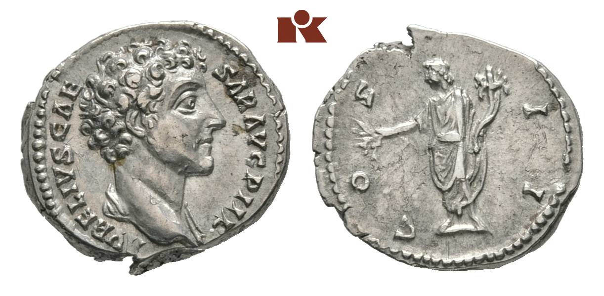 Antoninus I. Pius, 138-161 für Marcus Aurelius. AR-Denar, 145/147, Rom ...