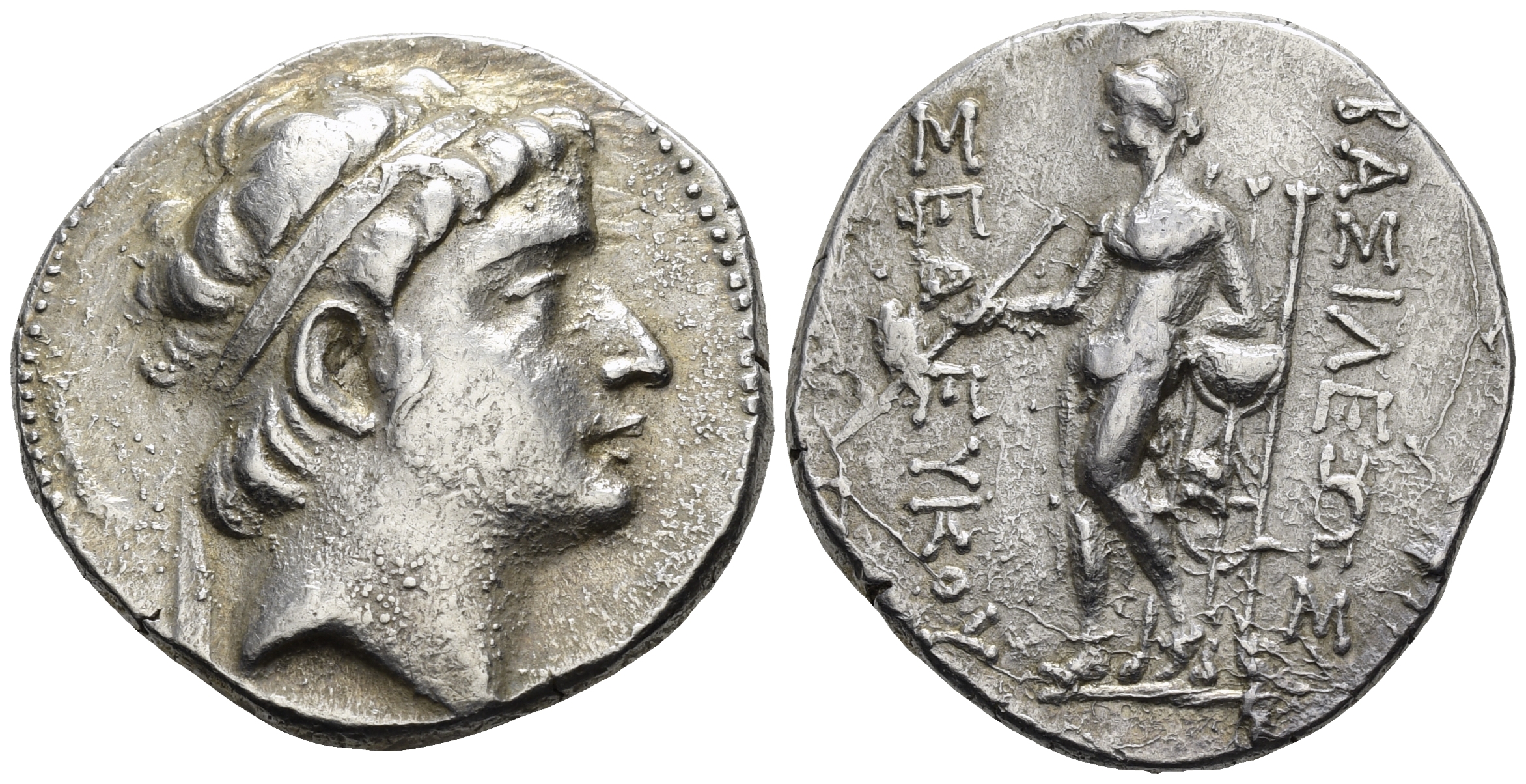 Seleukos II., 246-226 v. Chr. AR-Tetradrachme, unbestimmte, wohl ...